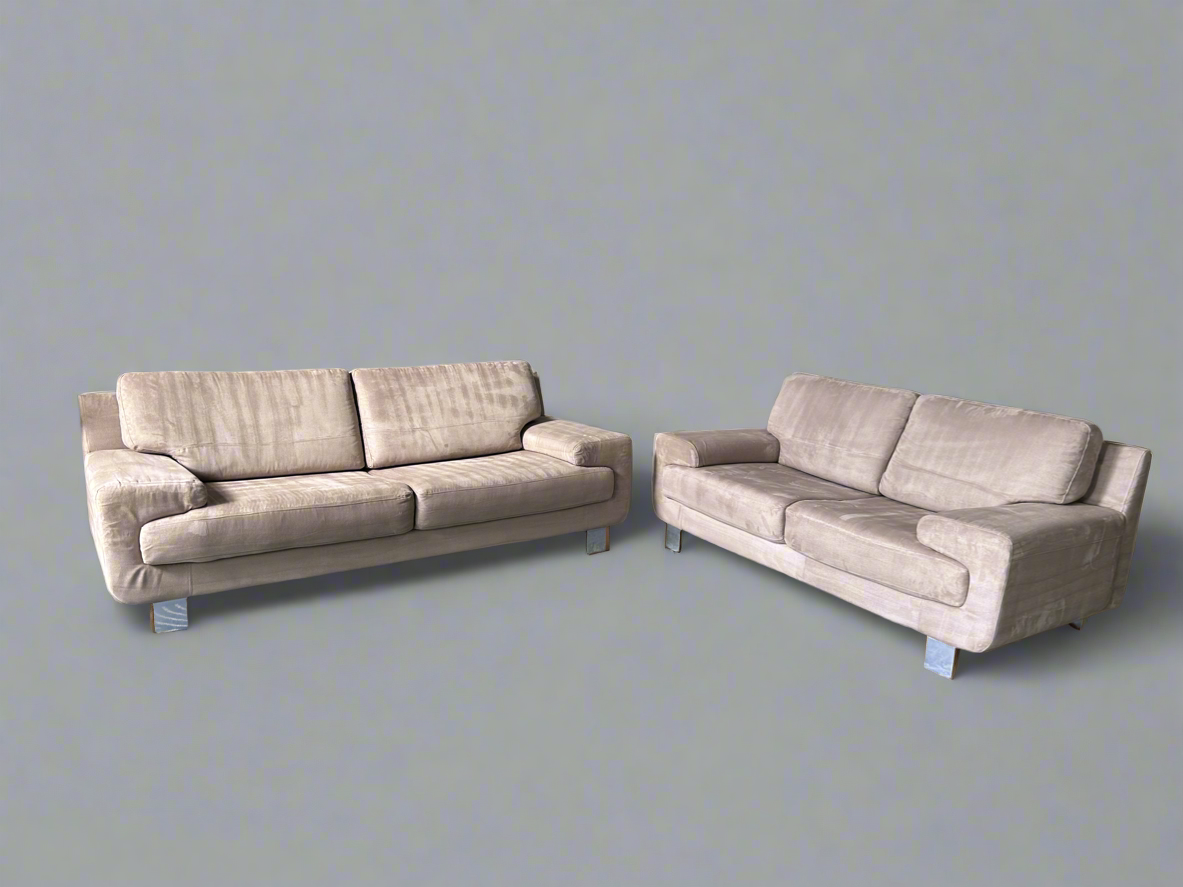 Beige Couch Set