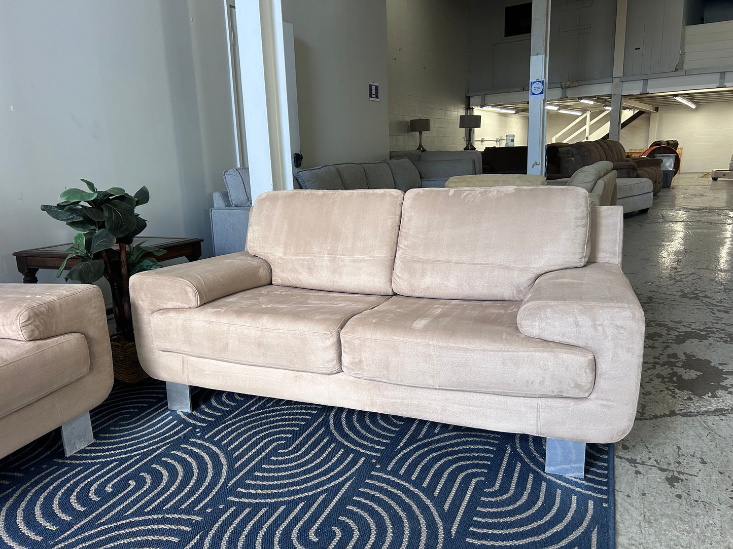 Beige Couch Set